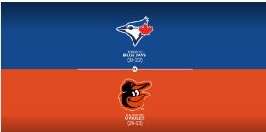 Baltimore orioles vs toronto blue jays match player stats