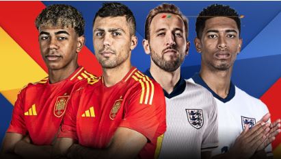 Spain national football team vs england national football team timeline